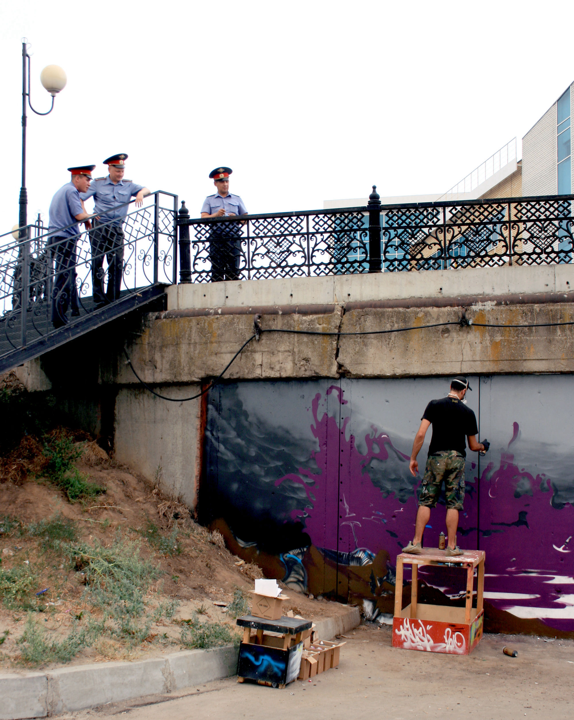 Rusl, Theboksary Russia, Graffiti Art, Kofemolka, Festival, HipHop