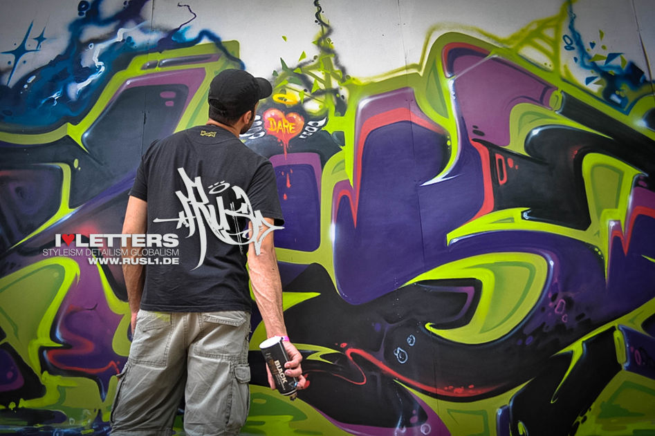 Rusl at work in Russia 2010